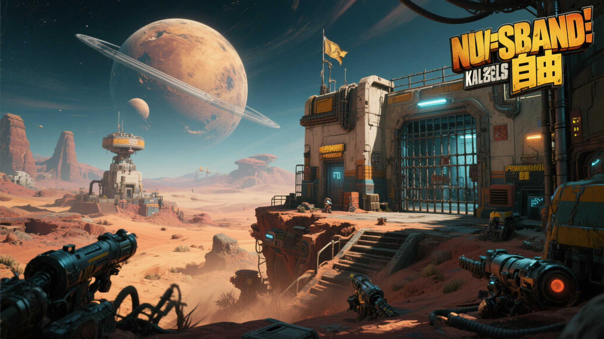 《无主之地4》全新揭秘:监狱星球凯洛斯高清实机画面曝光 回顾《无主之地》系列,每一部作品都在不断