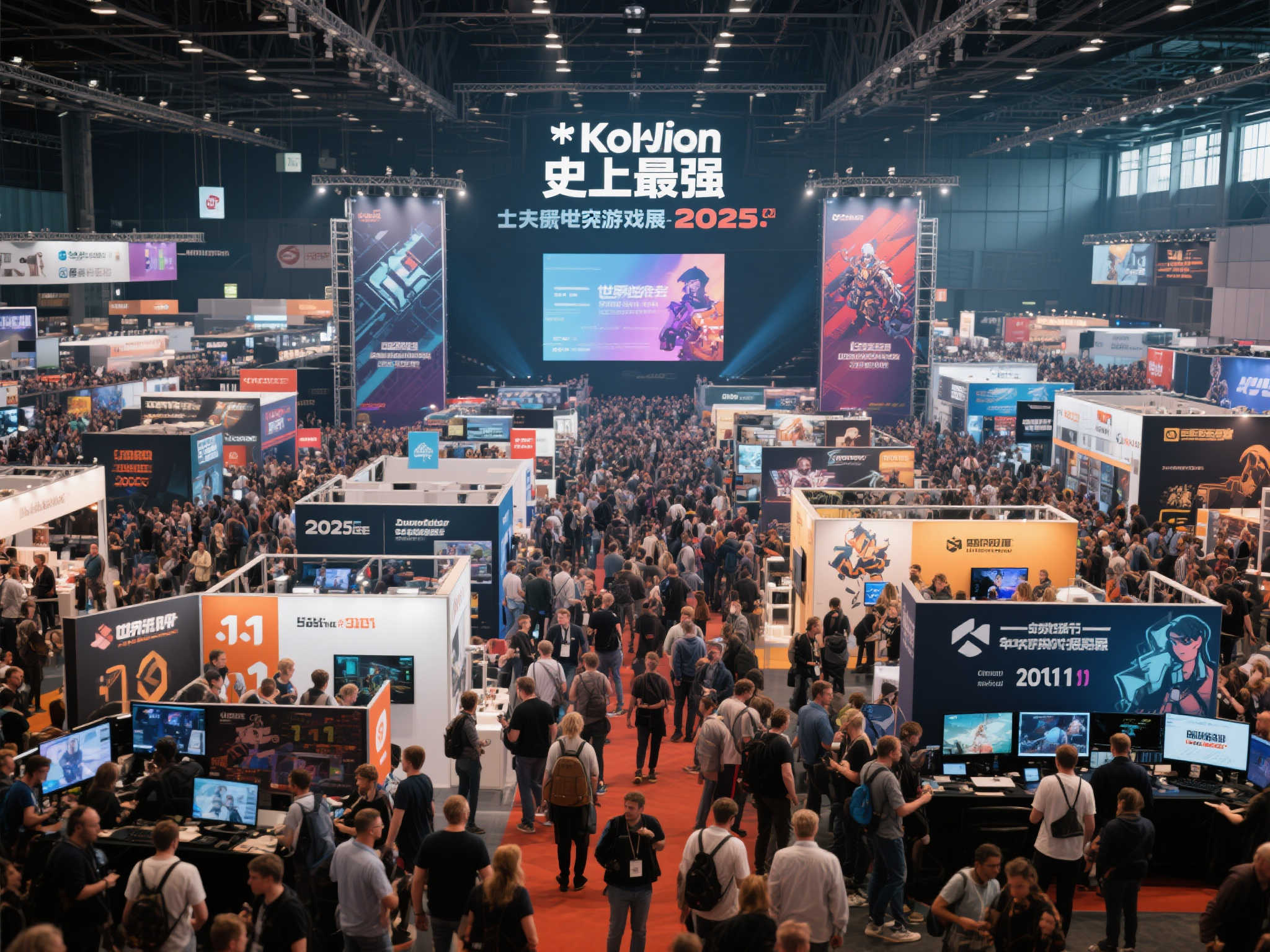 2025科隆游戏展迎史上最大规模,参展厂商激增11% 2025科隆游戏展迎史上最大规模,参展厂商激增11%